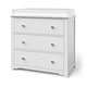 preview thumbnail 53 of 60, Forever Eclectic Harmony 3-drawer Dresser with Dressing Kit Matte White