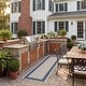preview thumbnail 36 of 133, SAFAVIEH Courtyard Sherrie Border Indoor/ Outdoor Waterproof Patio Backyard Rug