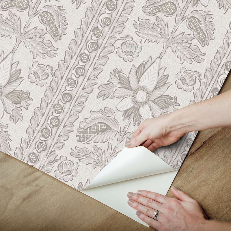 NuWallpaper Nabela Noor Home Zareen Caviar Peel and Stick Wallpaper