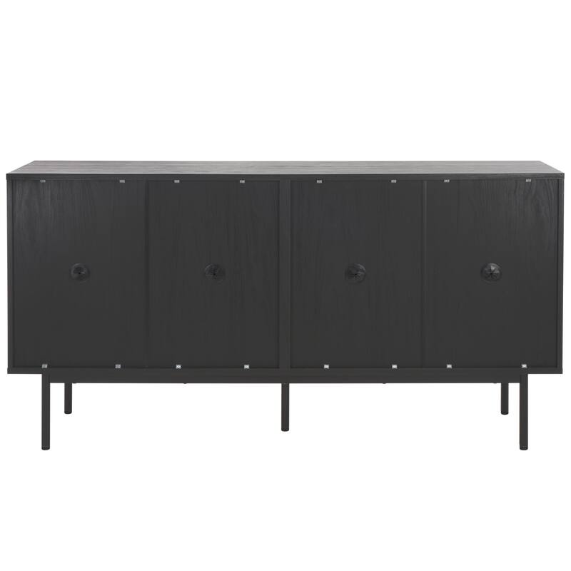 SAFAVIEH Home Mayln 4 Door Sideboard/Mediastand - 63Wx18Dx32H