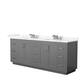 Option Dark Gray, Nickel Trim, Giotto Quartz Top