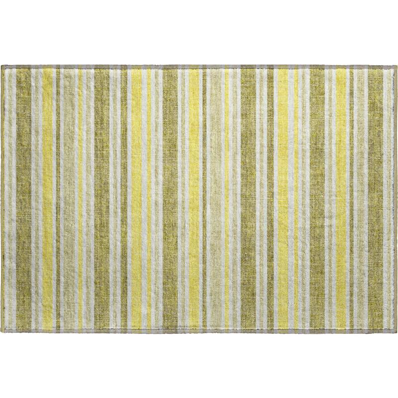 Premium Washable Super Soft Modern Cabana Stripe Mayfield Rug
