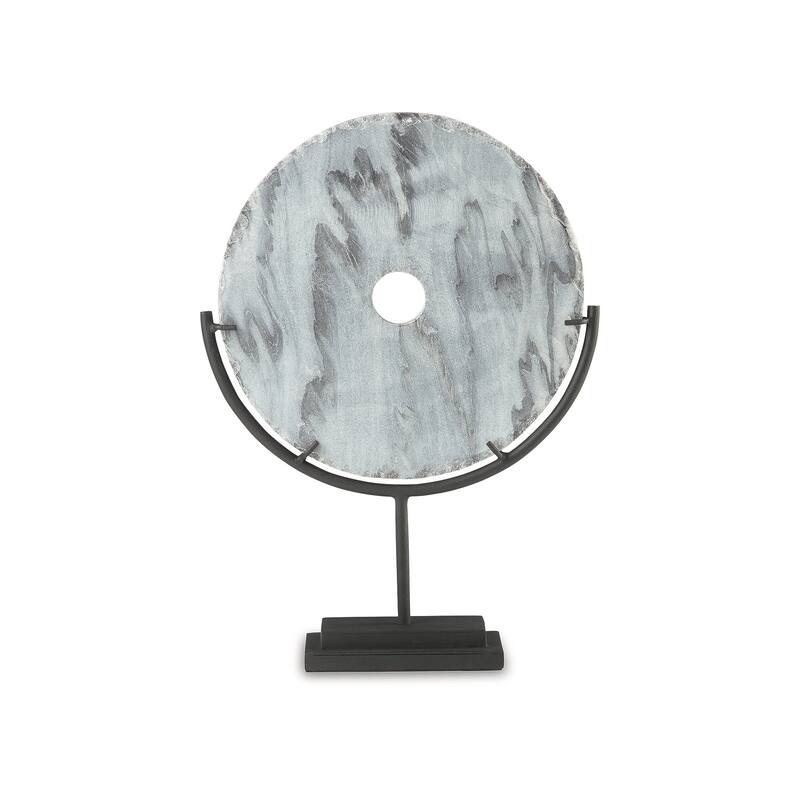 Signature Design by Ashley Jillsen Gray/Black Sculpture - 13.25"W x 12.25"D x 14.5"H