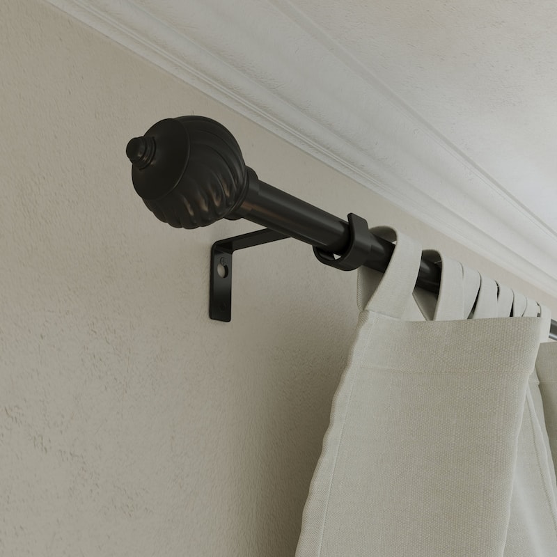 Acroma Elegant Multi-Size Adjustable Curtain Rod - 120 to 170 inches