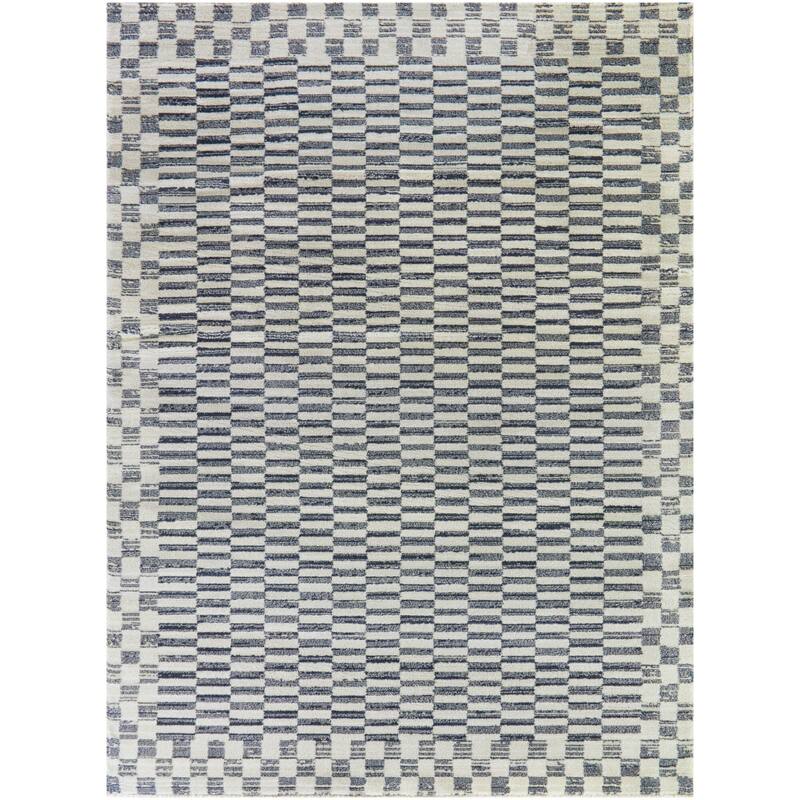 Frazer Contemporary Checkered Area Rug
