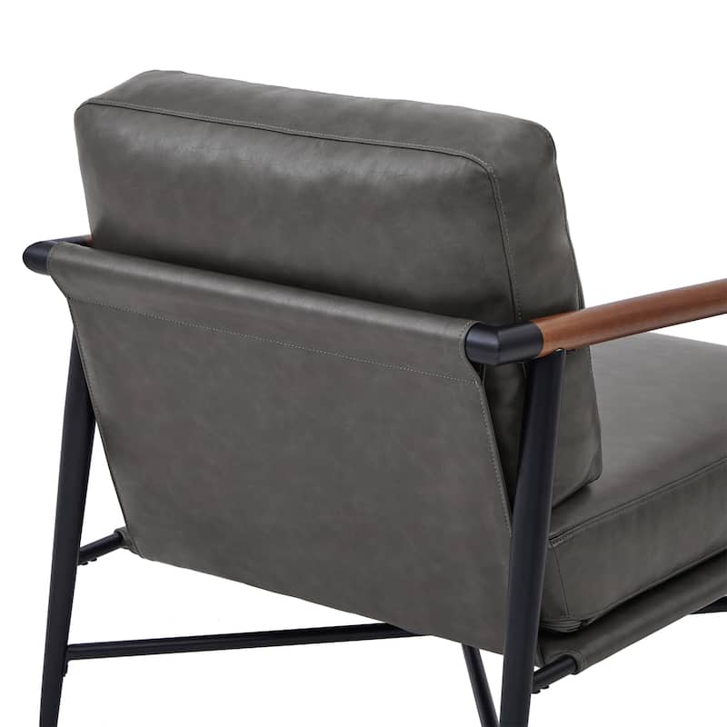 Vincent Mid Century Modern Upholstered Accent Chair