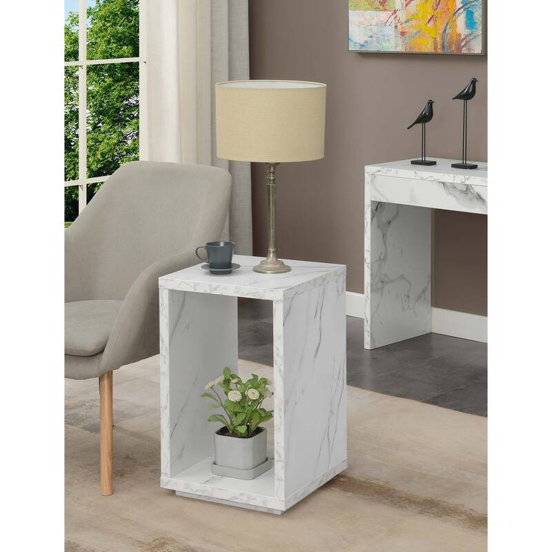 Convenience Concepts Northfield Admiral End Table with Shelf