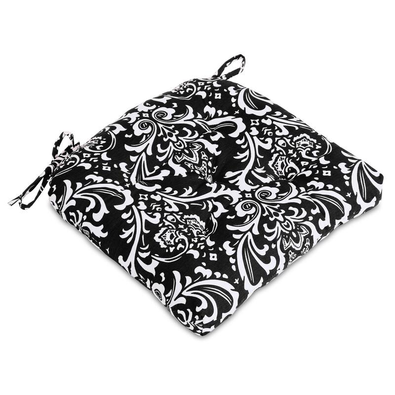 Handmade Cotton Chair Seat Pads Cushions with Ties - 16''x16'' for Dining | Home | Office Chairs