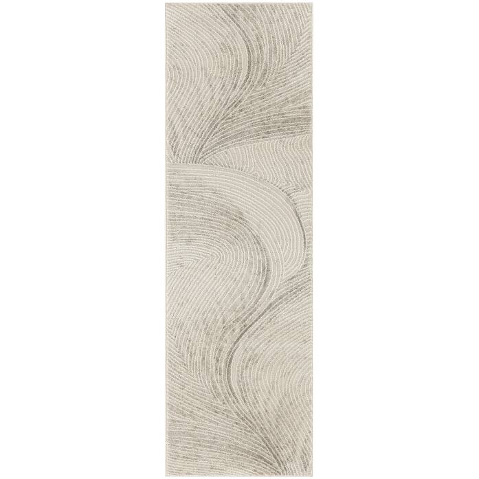 Calvin Klein CK029 Captivating Indoor only Ivory Contemporary Area Rug