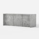 preview thumbnail 14 of 15, 94.5” Extra Large Kitchen Island with Storage, Stone-Look Counter Height Island, Fully Assembled Modern Kitchen Furniture