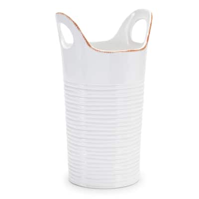Ceramic Bucket Vase (Set of 2)