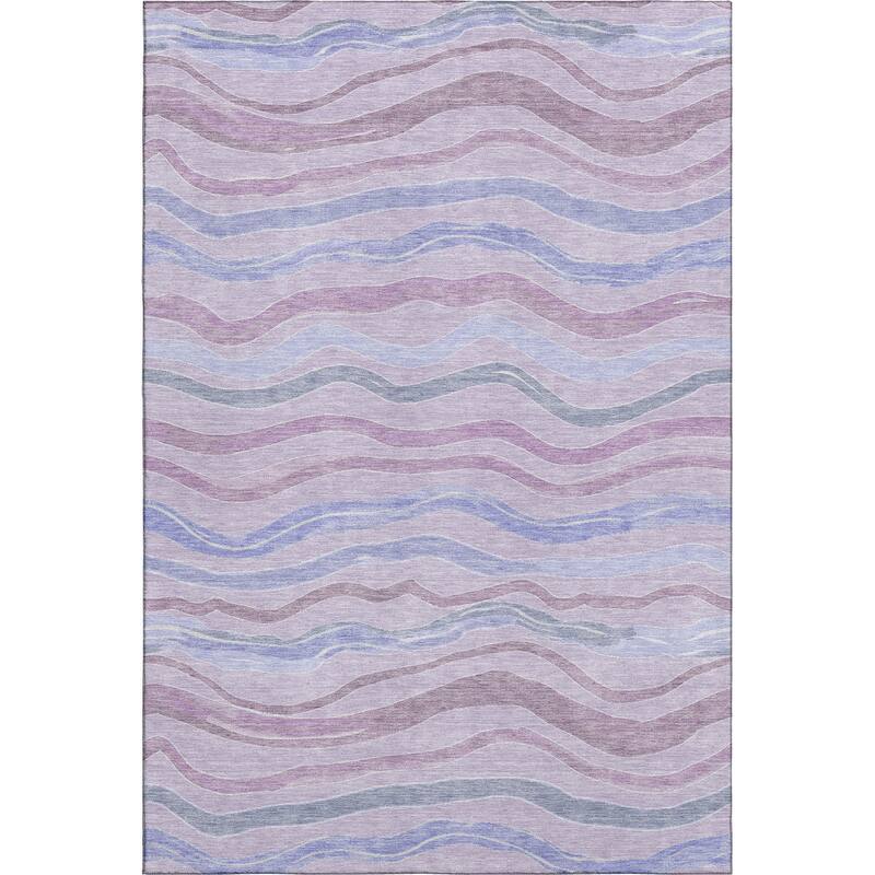 Premium Washable Super Soft Casual Stripes Mayfield Rug