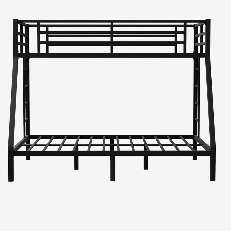 Space-Saving Bunk Bed for Teens and Adults, Noise-Reduced, No Box Spring Needed