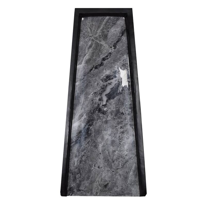Faux Marble Cast Aluminum Downspout Gutter 24 in. Splash Block