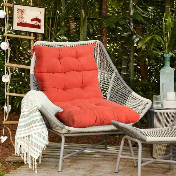 Shop 22 X 44 Tufted Outdoor Patio Chair Seating Pad Free