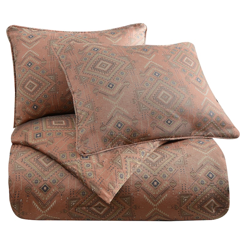 HiEnd Accents Sedona Pale Sienna Comforter Set, 3PC