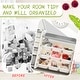 preview thumbnail 6 of 8, Kids Toy Storage Organizer with 14 Bins, Multi-functional Nursery Organizer Kids Furniture Set Toy Storage Cabinet Unit