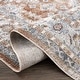 preview thumbnail 11 of 14, Hauteloom Ezio Hallway, Kitchen Machine Washable Runner Rug - Rust, Mustard, Off White - 2'7" x 7'3"