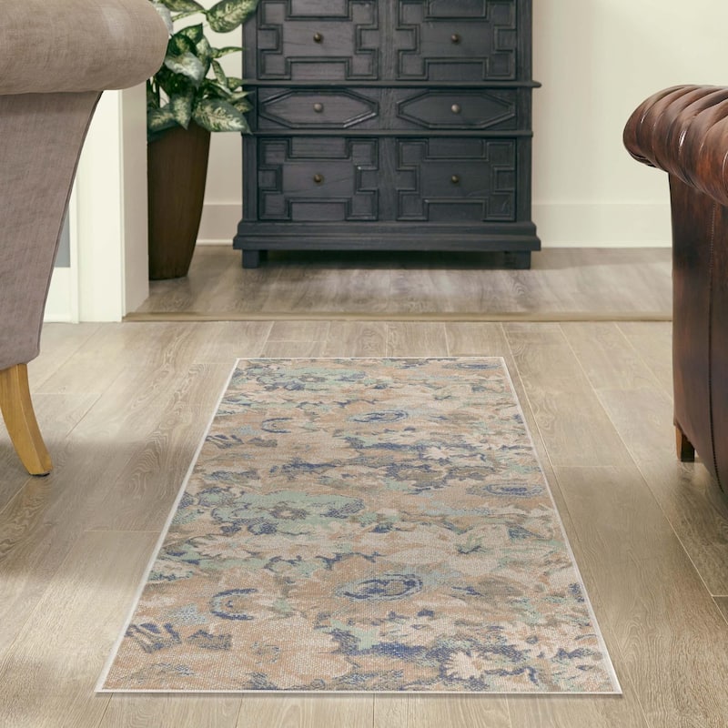 Country & Floral Heloise Collection Area Rug