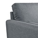 preview thumbnail 12 of 11, Serta Ainsley Sofa in Grey Woven Fabric