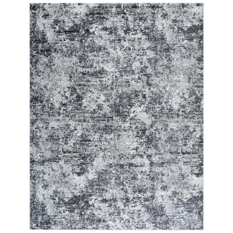 SAFAVIEH Amelia Madlaina Abstract Rug - 11' x 15' - Charcoal/Ivory