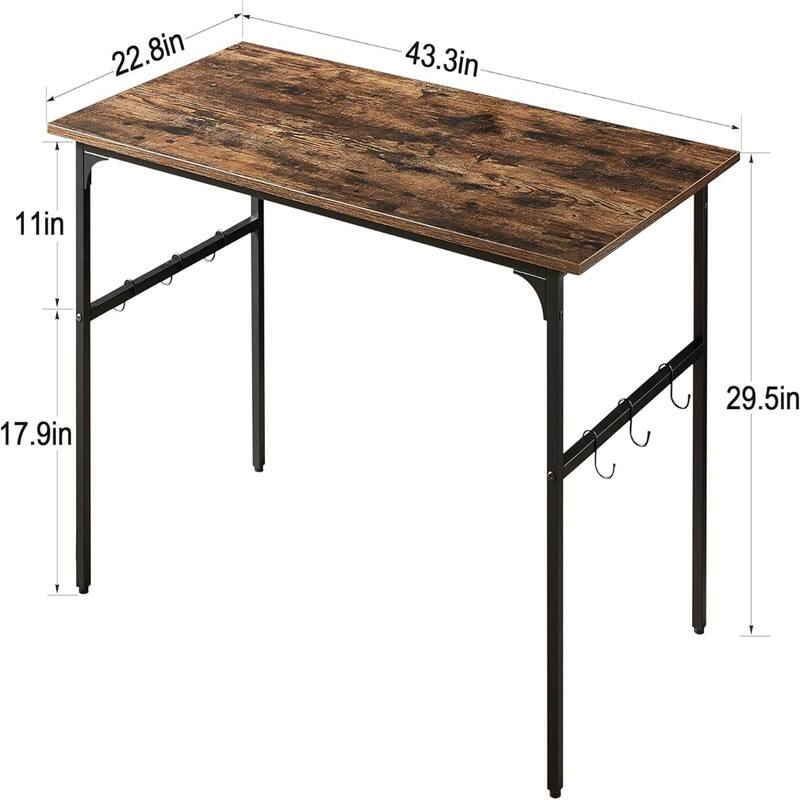44" Computer Writing Desk
