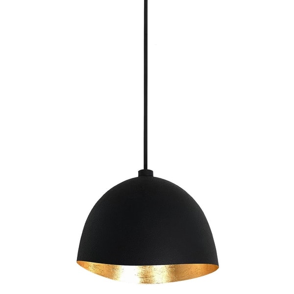 slide 2 of 11, Kovacs P1914 Eclos 16" Wide Pendant Coal / Gold Leaf