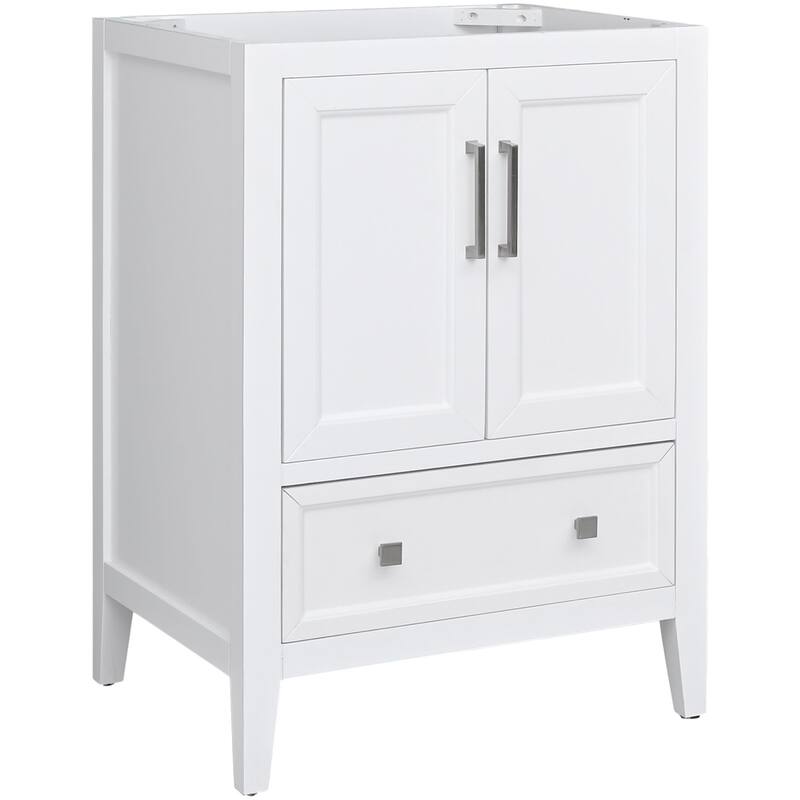 Avanity EVERETTE-V24-WT Everette 24" Single Free Standing Vanity