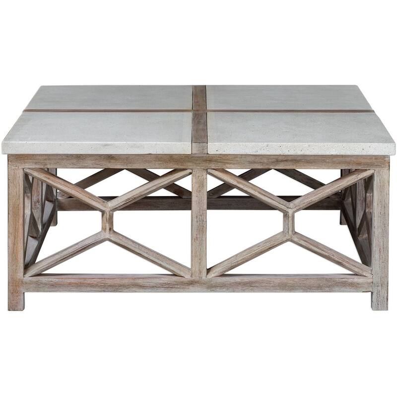Uttermost Catali 40" Long Java Wood Coffee Table