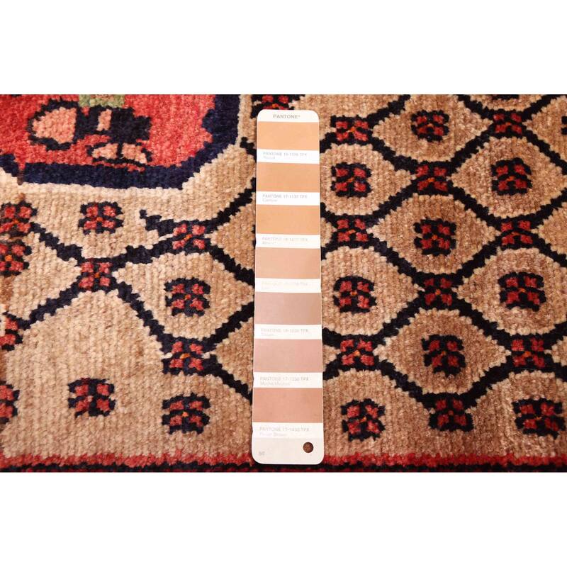 ECARPETGALLERY Hand-knotted Anatolian Vintage Tan Wool Rug - 4'0 x 8'9