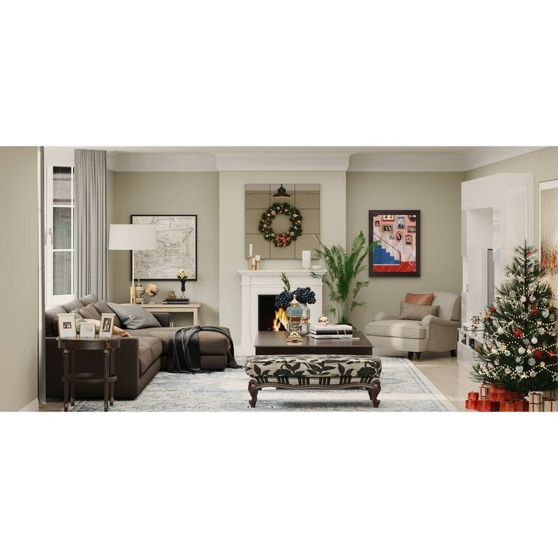 Versatile White Entertainment Center: Stylish, Durable, and Spacious - 94.5"x78.7"