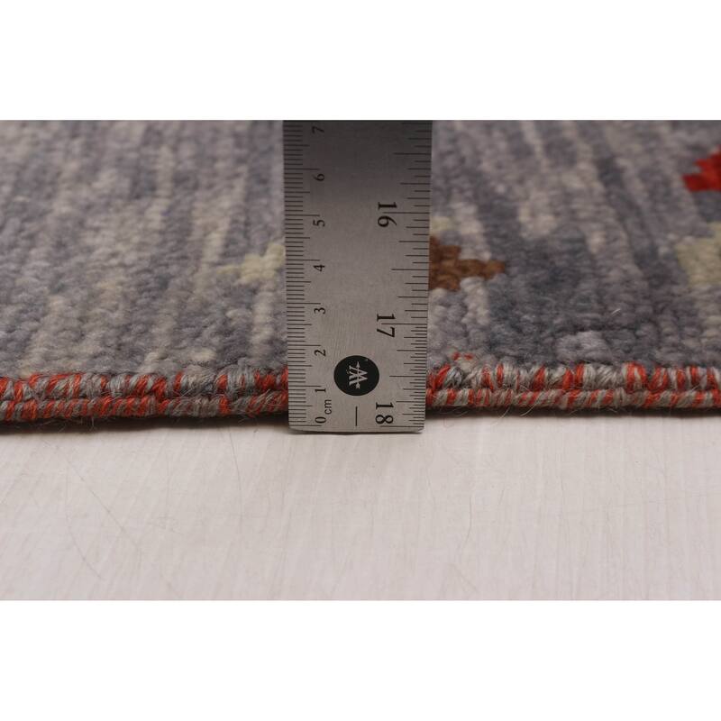 ECARPETGALLERY Hand-knotted Mystique Multi Color Wool Rug - 6' 7" x 10'
