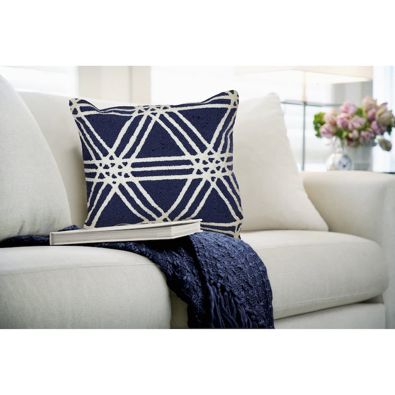 Liora Manne Frontporch Hex Indoor/Outdoor Pillow