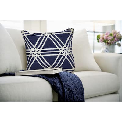 Liora Manne Frontporch Hex Indoor/Outdoor Pillow