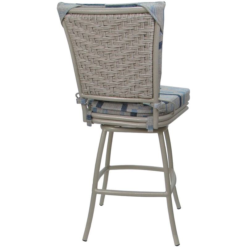 Outdoor Patio Counter 26" 30" Extra Tall 34" Bar Stool - Ofir Armless