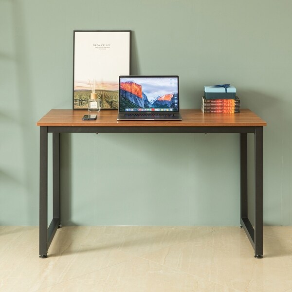 Writing desk with hot sale metal legs