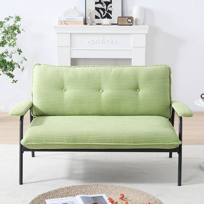 The 53-Inch Sofa Offers A Spacious Layout In The Small Apartment