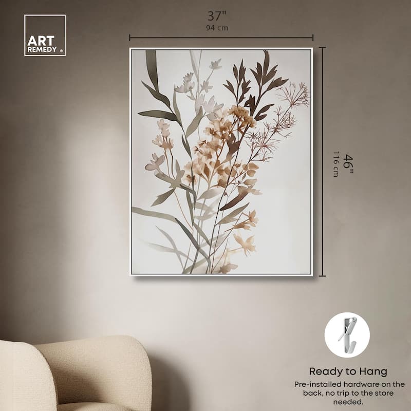 Meadow's Murmur II Canvas by Art Remedy