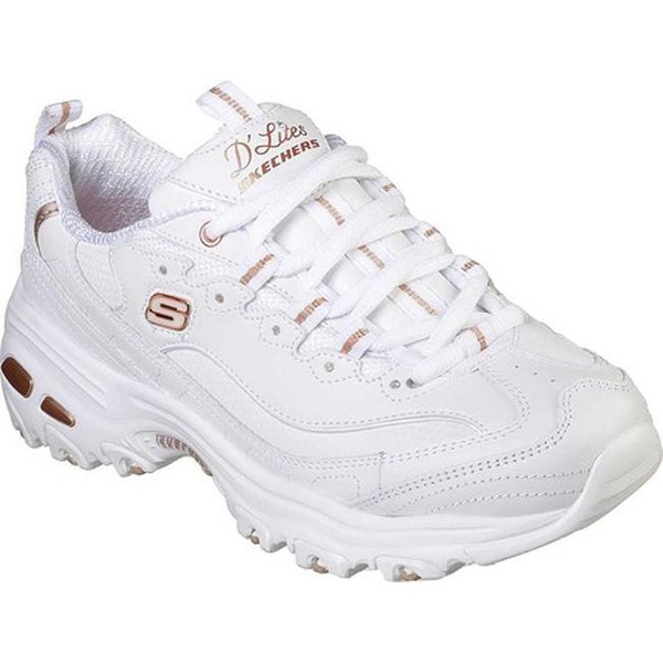 HD Dlites Skechers  White 