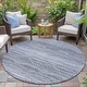 preview thumbnail 103 of 118, Machine Washable Indoor/Outdoor Modern Dotty Links Chantille Rug