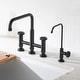 preview thumbnail 93 of 165, Kraus Urbix Industrial Solid Brass Kitchen Faucet