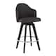 Option Charcoal + Chrome Footrest