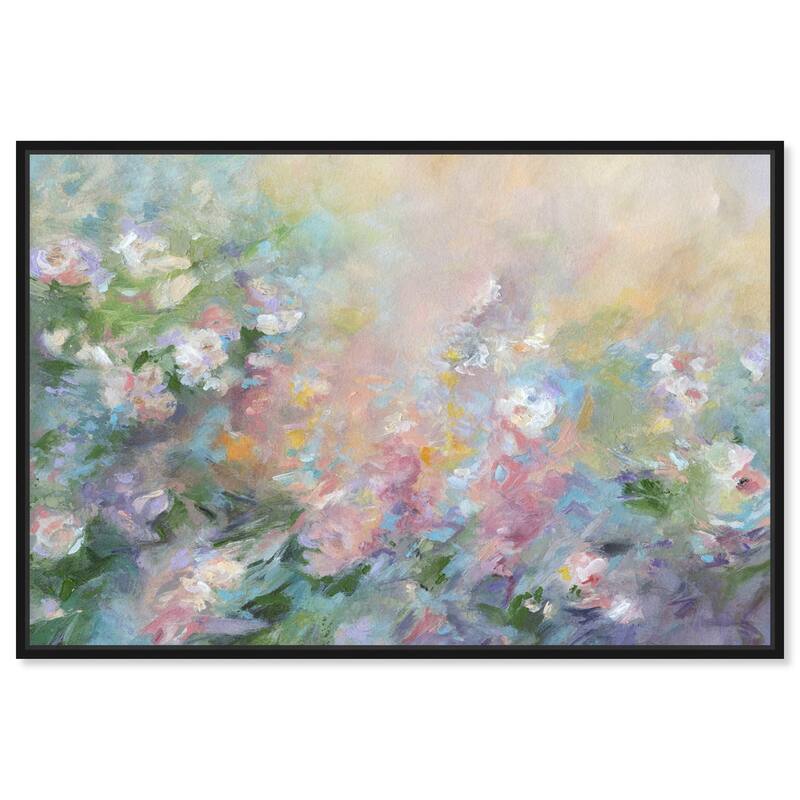 Under the Open Sky Canvas by Art Remedy - 15" x 10" - Black