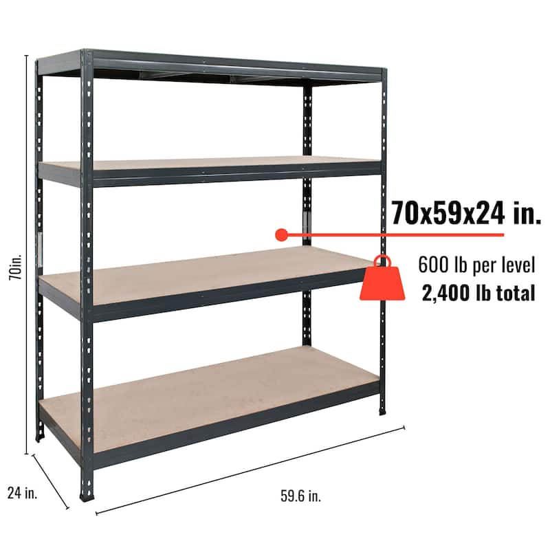 AR Shelving Heavy Duty Durable Rack Collection for Garage and Workshops