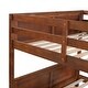 preview thumbnail 20 of 46, Hot Sale Trundle Bed, Convertible Full Over Full Bunk Bed with Pull-Out Twin Trundle, Safety Rails, Ladder, Pine Wood Frame