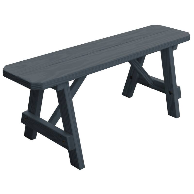 Pine 4' Traditional Bench