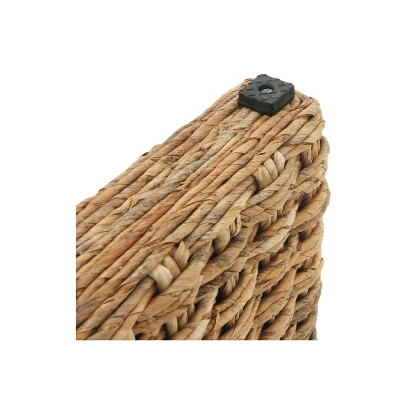 NPD Furniture Vaine Bohemian Woven Abaca Coffee Table or End Table