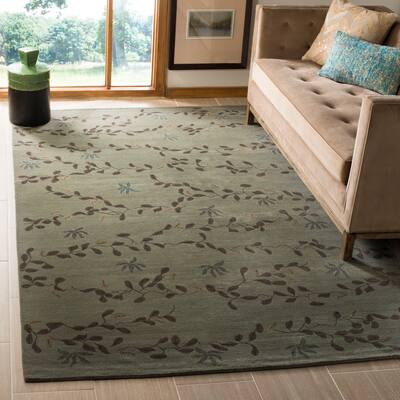 SAFAVIEH Couture Hand-knotted Katrien Silk/ Wool Rug