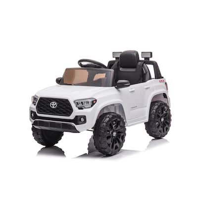 Kids Ride on Cars 12V Battery Powered for Ages 2-6 Licensed Toyota Tacoma