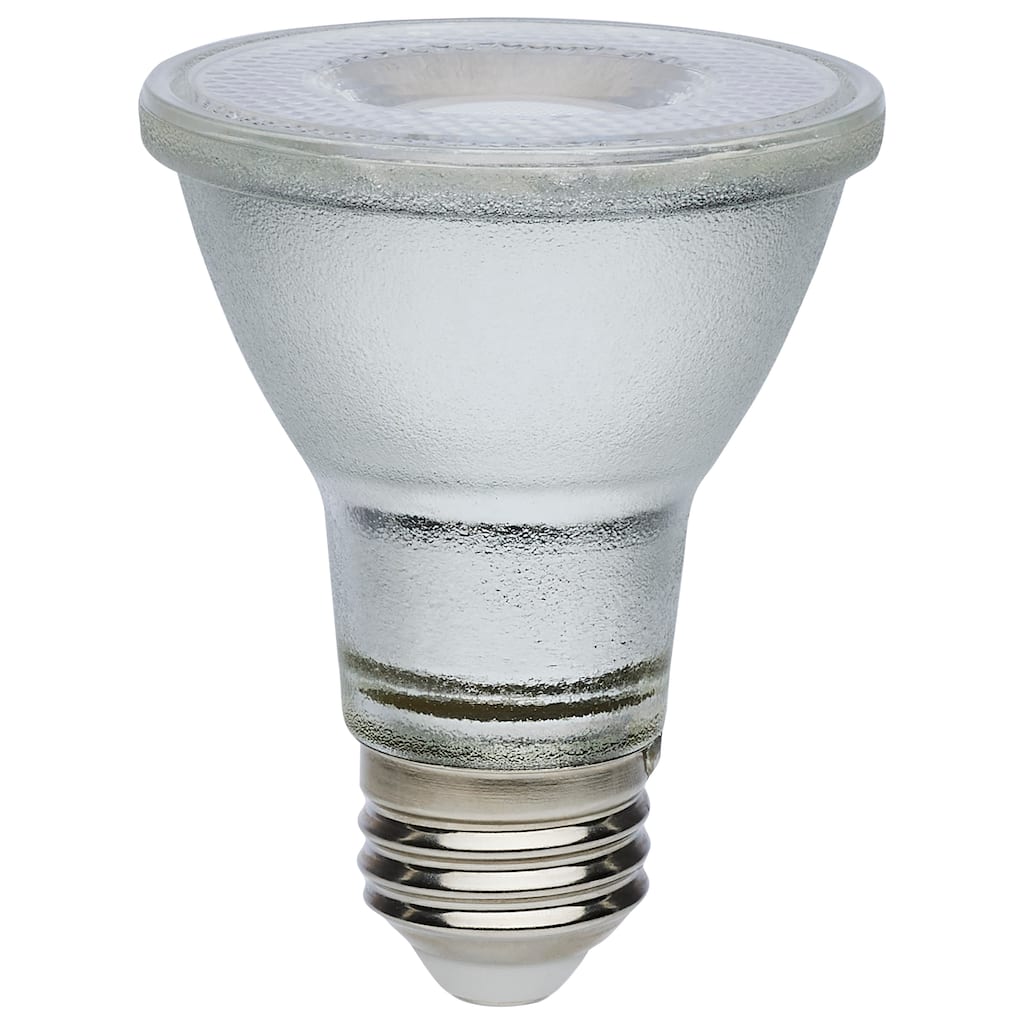 7 Watt Econo LED PAR20 3000K 35 Degree Beam Angle Medium Base 120-277V - Silver